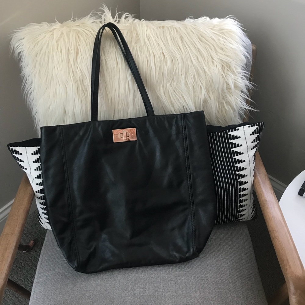 Kate Spade Black Leather Tote